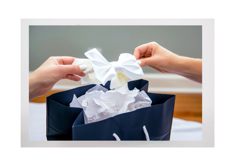 Customising Corporate Gifts with Branded Tissue Paper and Ribbons