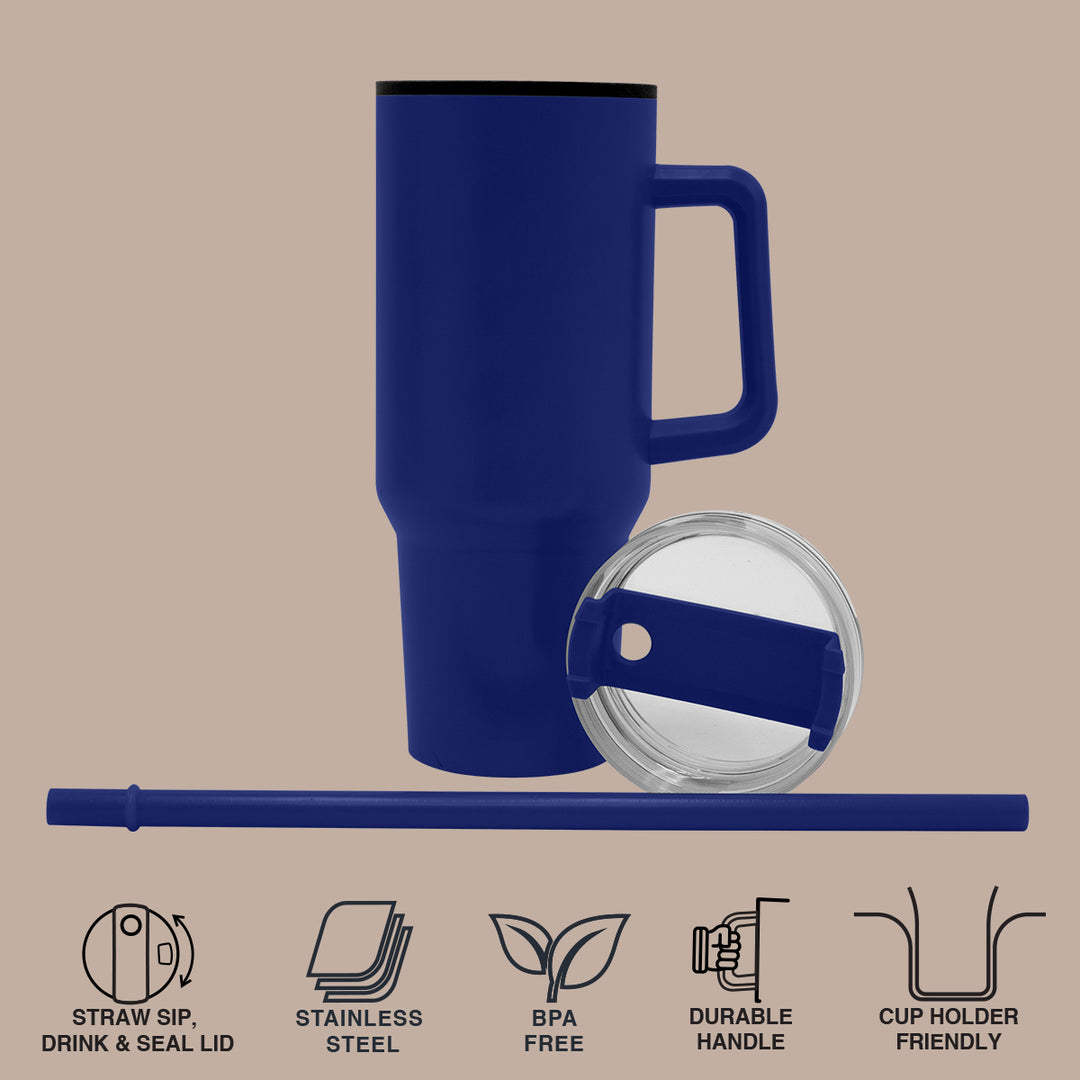 1200ml Polypropylene Enduro Mug - Blue