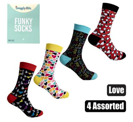 Unisex Love Assorted Socks-Gifting Occasions-corporate valentines day gifts | valentine's day gifts for employees