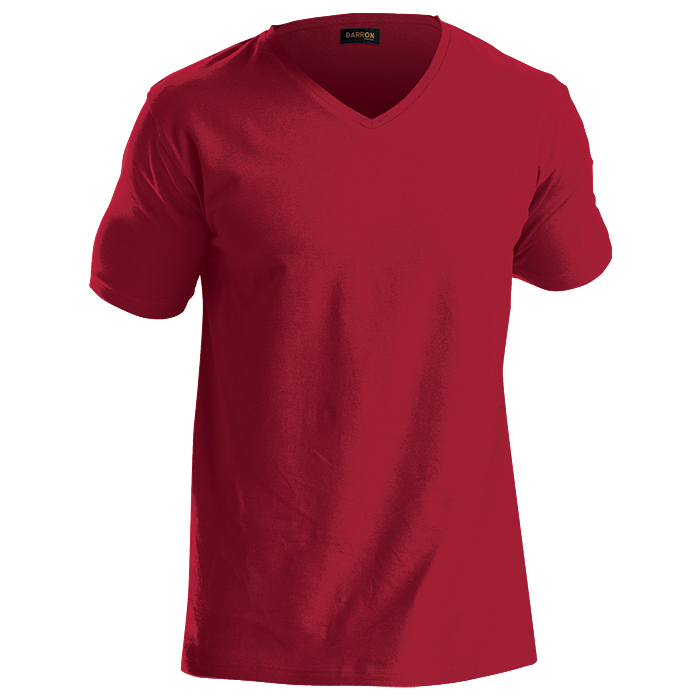 170g Slim Fit V-Neck T-Shirt Mens | Barron Clothing