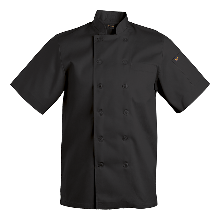 Savona Short Sleeve Chef Jacket Mens | Barron Clothing