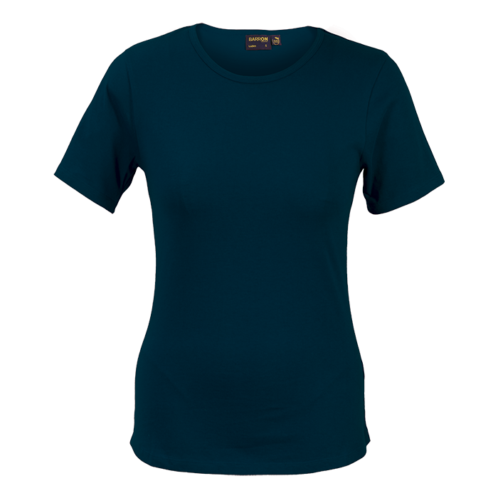 Organic Cotton Crew Neck T-Shirt Ladies | Barron Clothing