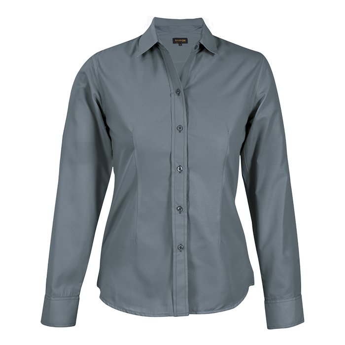 Easy Care Blouse Long Sleeve Ladies | Custom Branded & Personalised Corporate Shirts | Just Brand