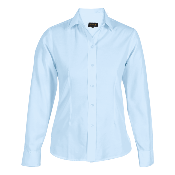 Easy Care Blouse Long Sleeve Ladies | Custom Branded & Personalised Corporate Shirts | Just Brand