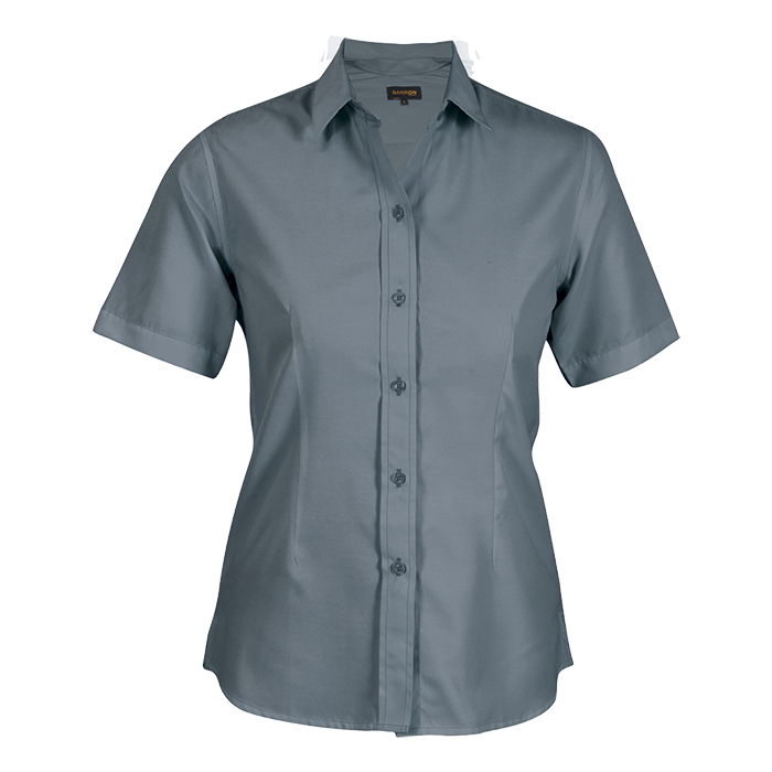 Easy Care Blouse Short Sleeve Ladies | Custom Branded & Personalised Corporate Shirts | Just Brand