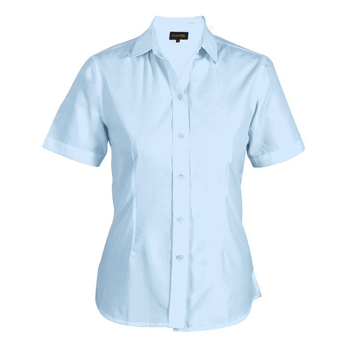 Easy Care Blouse Short Sleeve Ladies | Custom Branded & Personalised Corporate Shirts | Just Brand