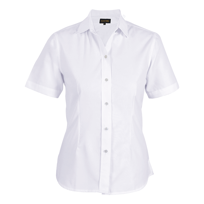 Easy Care Blouse Short Sleeve Ladies | Custom Branded & Personalised Corporate Shirts | Just Brand