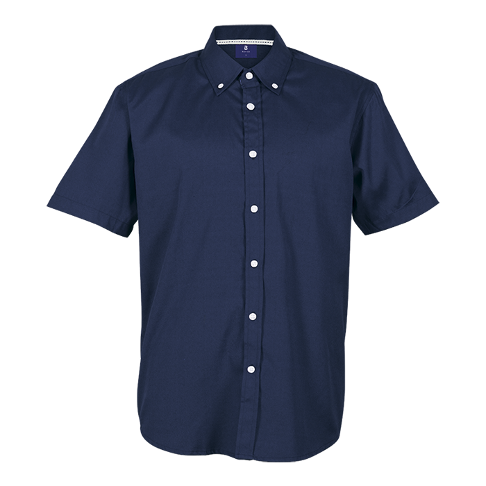 Prime Cotton Lounge Short Sleeve Mens | Custom Branded & Personalised Corporate Shirts | Just Brand