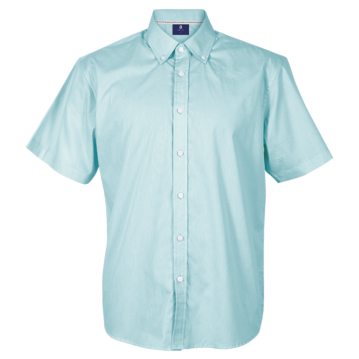 Prime Cotton Lounge Short Sleeve Mens | Custom Branded & Personalised Corporate Shirts | Just Brand