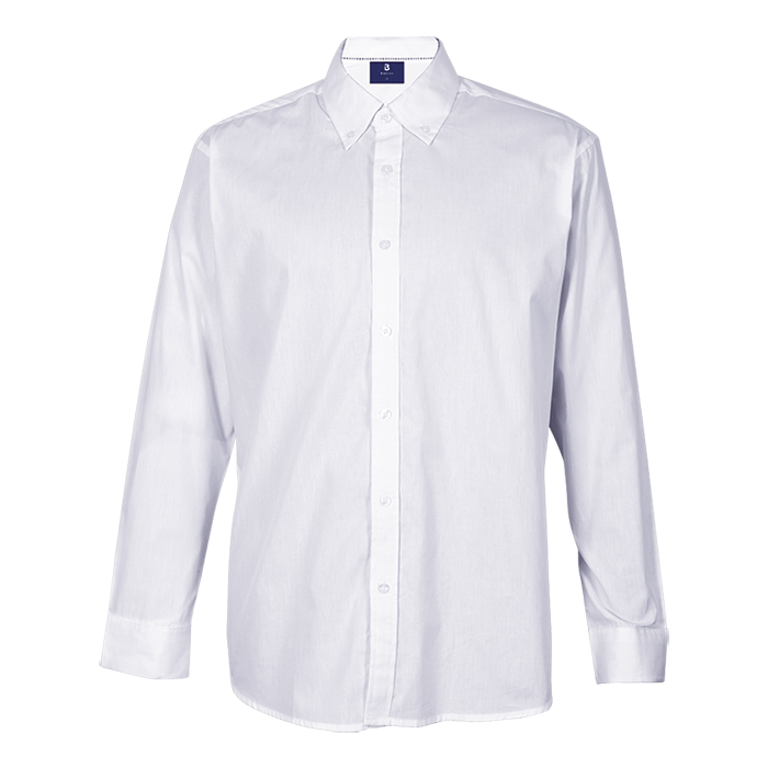 Prime Cotton Lounge Long Sleeve Mens | Custom Branded Corporate Shirts | Just Brand