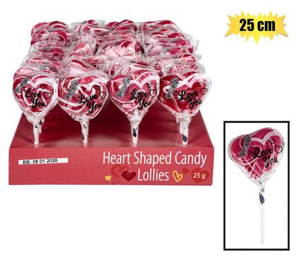 Sweet Lolly "I Love You" Heart 25g-Gifting Occasions-corporate valentines day gifts | valentine's day gifts for employees