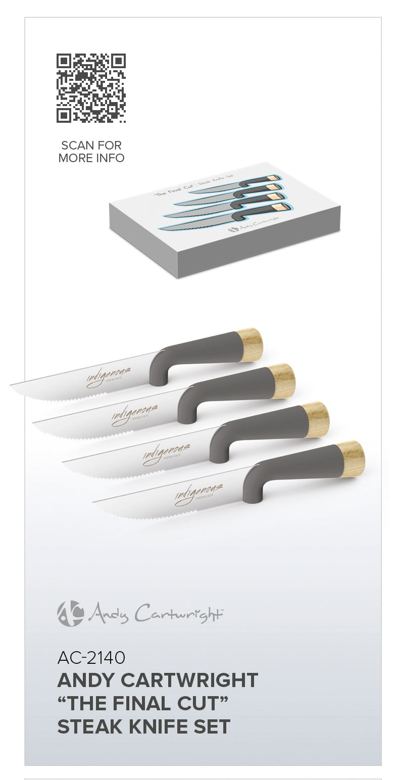 Andy Cartwright "The Final Cut" Steak Knife Set