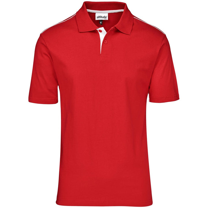 Mens Galway Golf Shirt - Red