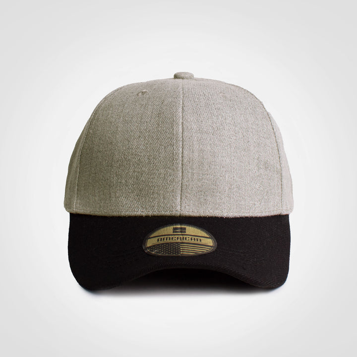 American Two Tone Cap-6 Panel Caps-Just Brand