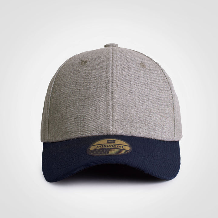 American Two Tone Cap-6 Panel Caps-Just Brand