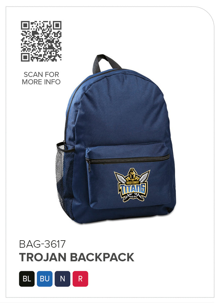 Trojan Backpack | Custom Branded & Personalized Backpacks | Just Brand