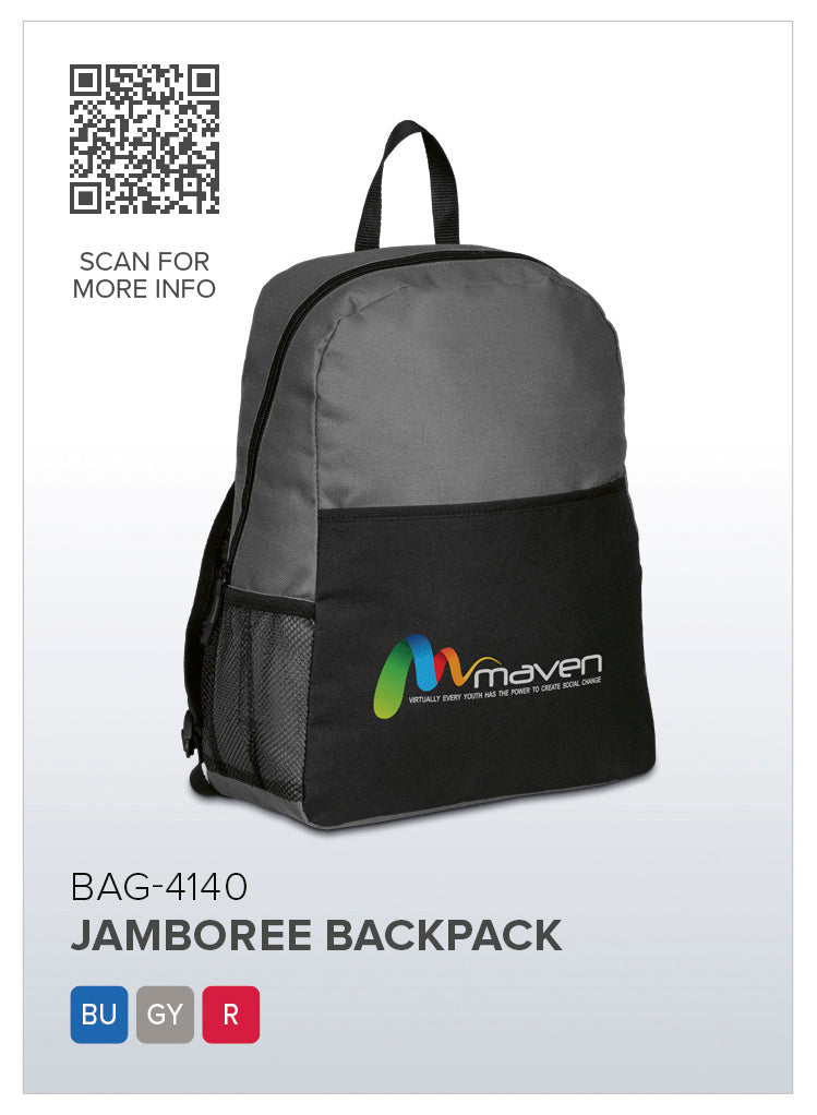 Jamboree Backpack-Backpacks-Personalised Backpacks South Africa​-Just Brand