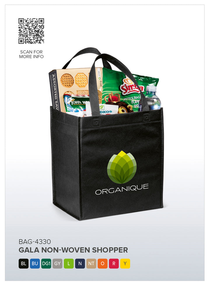 Gala Non-Woven Shopper | Custom Branded & Personalised Shopper Bags | Just Brand 