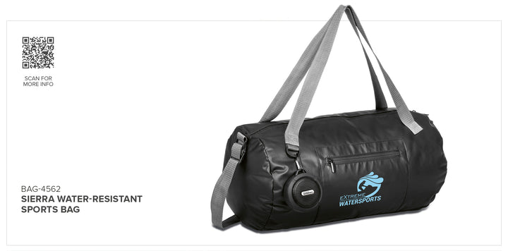 Sierra Water-Resistant Sports Bag