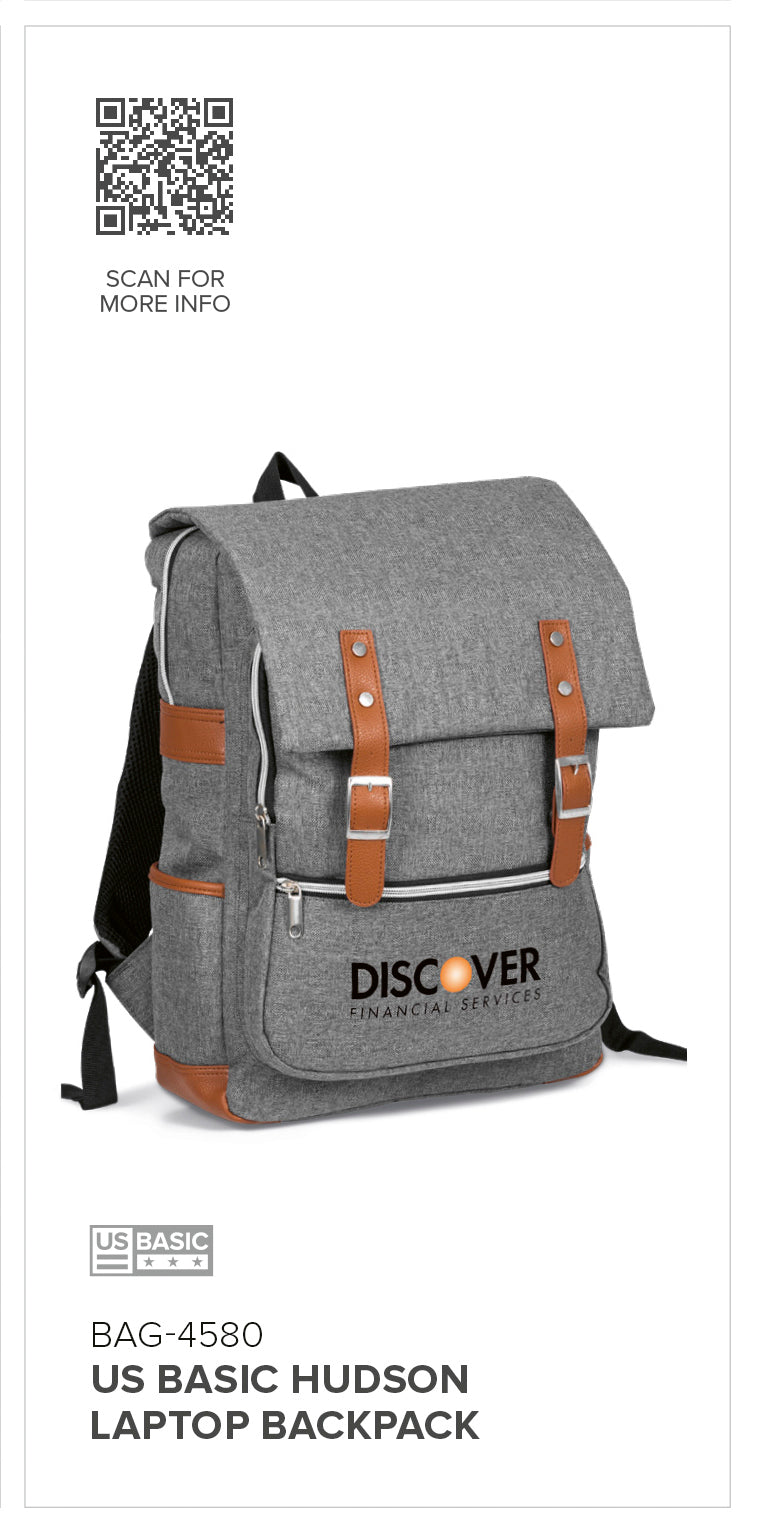 US Basic Hudson Laptop Backpack