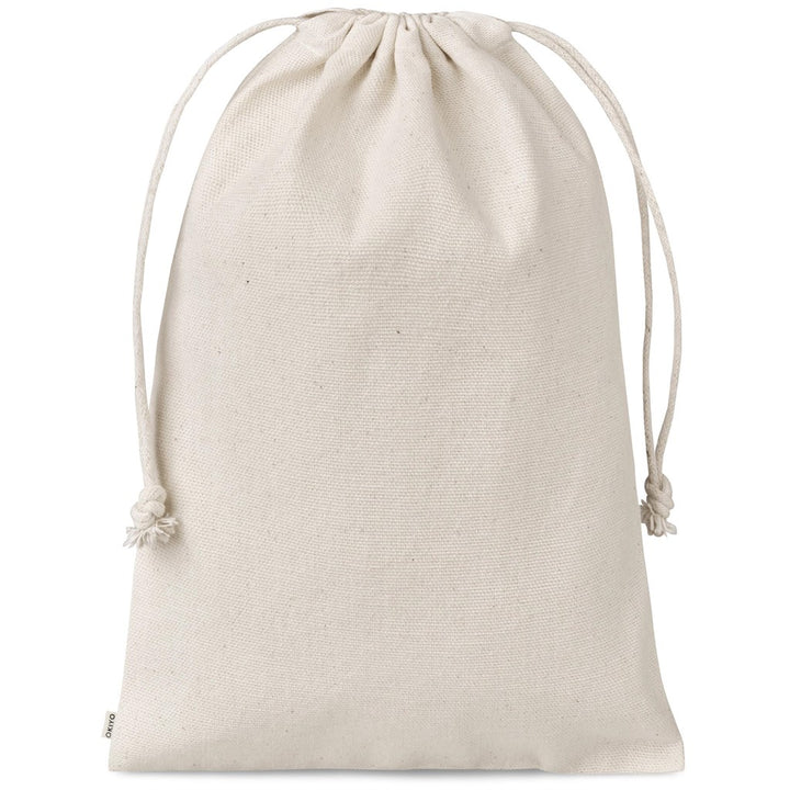 Okiyo Chikara Maxi Cotton Drawstring Pouch | Custom Branded & Personalised  Bags | Just Brand