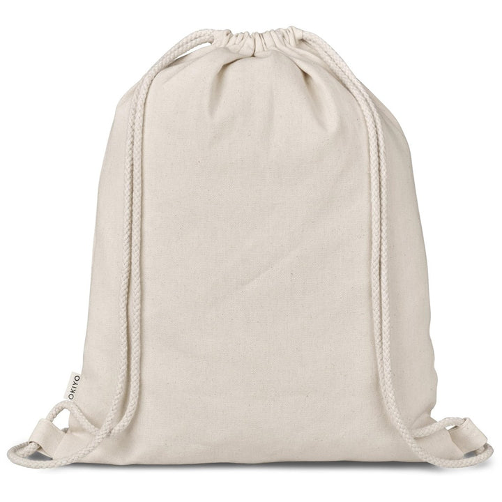 Okiyo Orei Cotton Drawstring Bag | Custom Branded & Personalised Bags | Just Brand