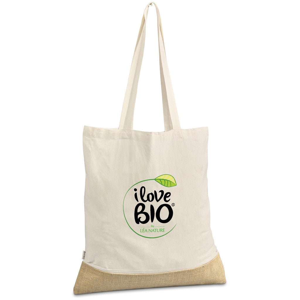 Okiyo Bijin Jute & Cotton | Custom Branded & Personalised Shopper Bag | Just Brand