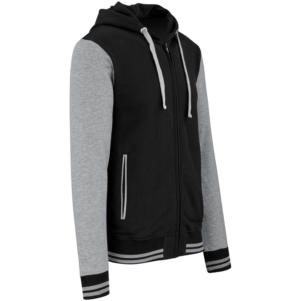 Mens Princeton Hooded Sweater - Black | Corporate Clothing | Just Brand