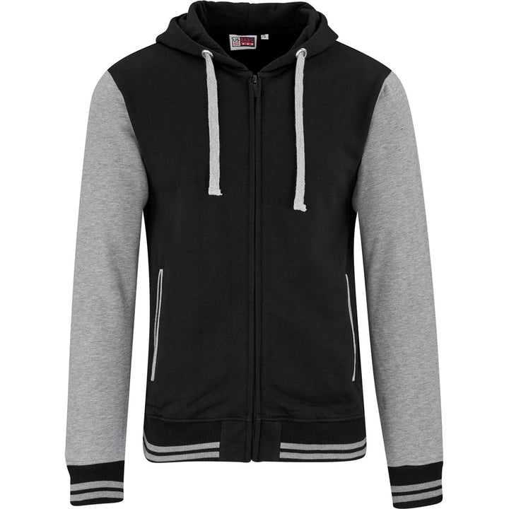 Mens Princeton Hooded Sweater - Black | Corporate Clothing | Just Brand