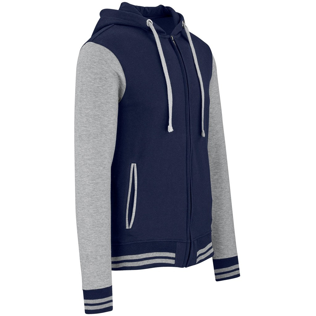 Mens Princeton Hooded Sweater - Navy | Corporate Clothing | Just Brand