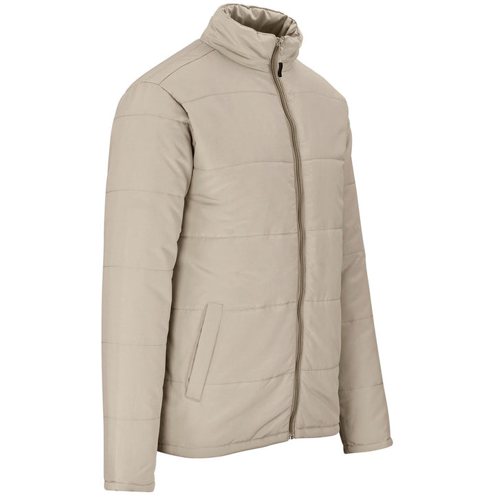 Mens Rego Jacket - Khaki | custom branded corporate clothing | Just Brand