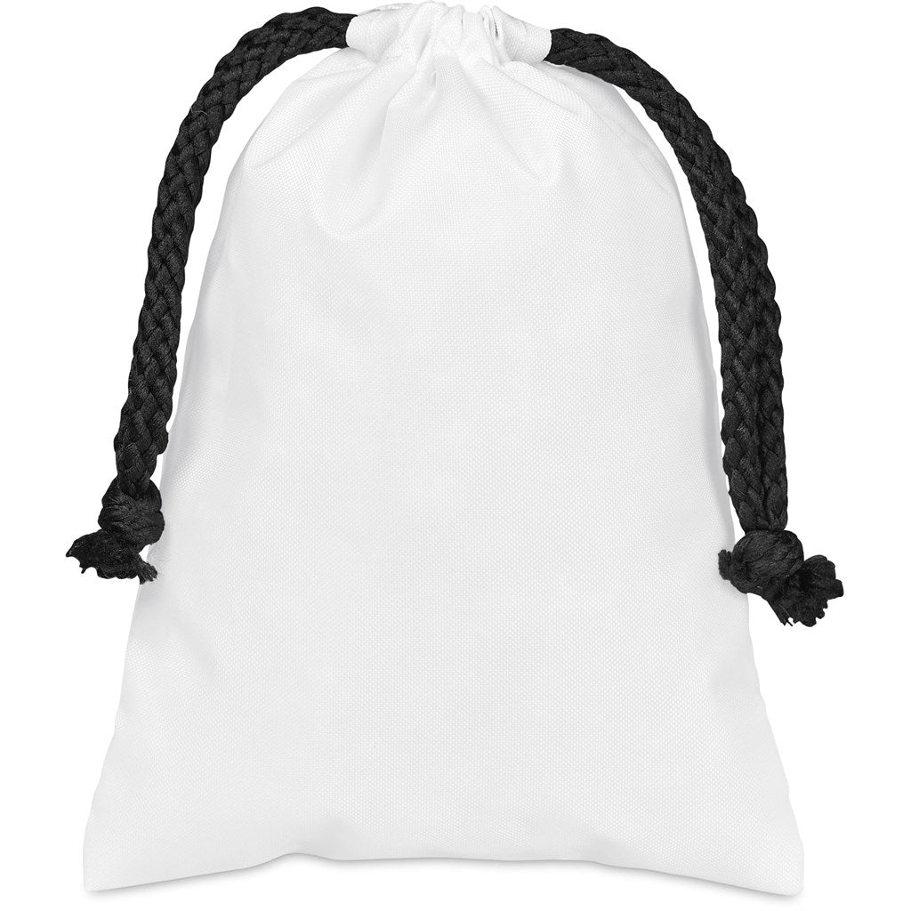 Hoppla Atlantic Mini Polyester Drawstring Pouch | Custom Branded & Personalised Bags | Just Brand