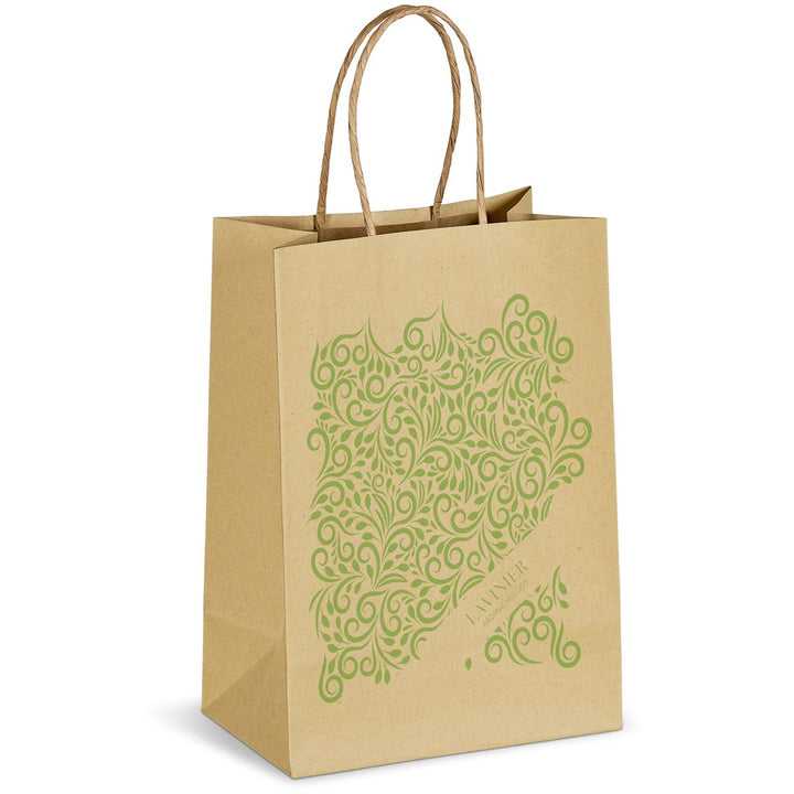 Ecological Digital Print Mini Paper Gift Bag 150gsm