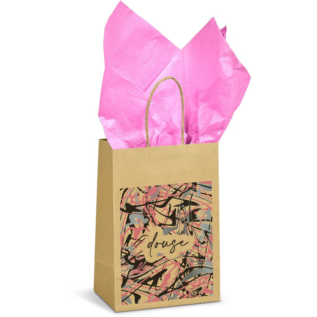 Ecological Digital Print Mini Paper Gift Bag 150gsm