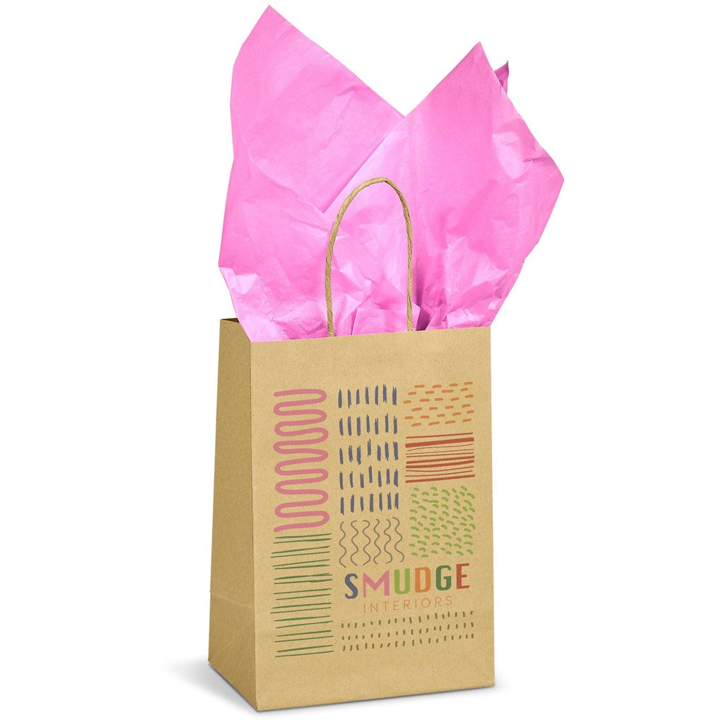 Ecological Digital Print Mini Paper Gift Bag 150gsm