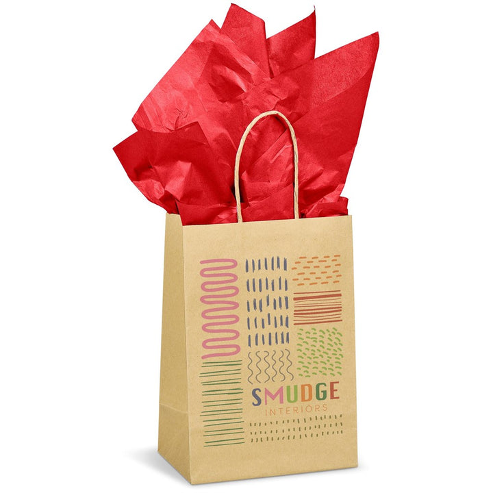 Ecological Digital Print Mini Paper Gift Bag 150gsm