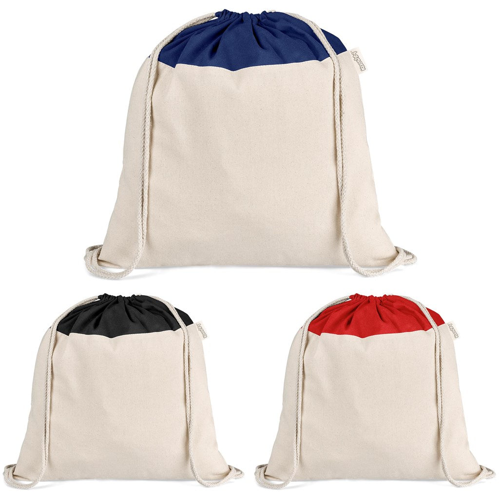 Kooshty Dominica Jumbo Cotton Drawstring Bag | Custom Branded & Personalised Bags | Just Brand