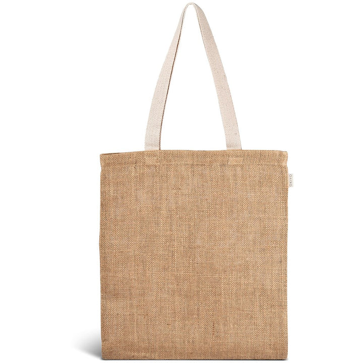 Okiyo Yasashii Jute Shopper | Custom Branded & Personalised Shopper Bags | Just Brand