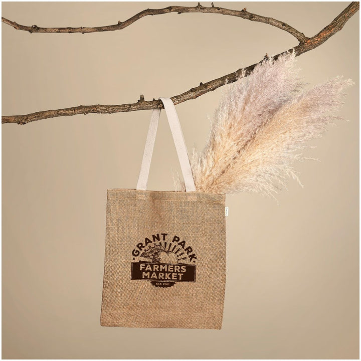 Okiyo Yasashii Jute Shopper | Custom Branded & Personalised Shopper Bags | Just Brand