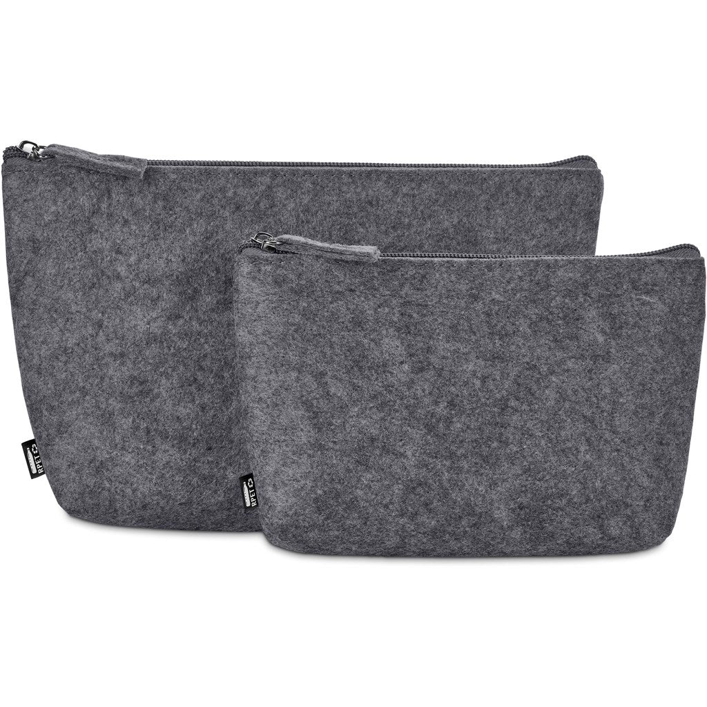 Okiyo Kesho Recycled PET Felt Mini Cosmetic Bag