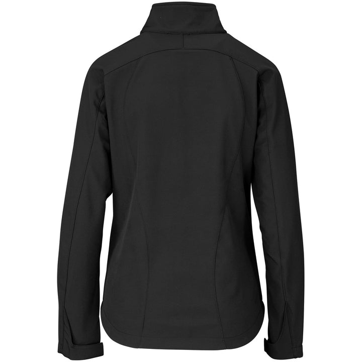 Ladies Geneva Softshell Jacket - Black | Corporate Clothing | Just Brand