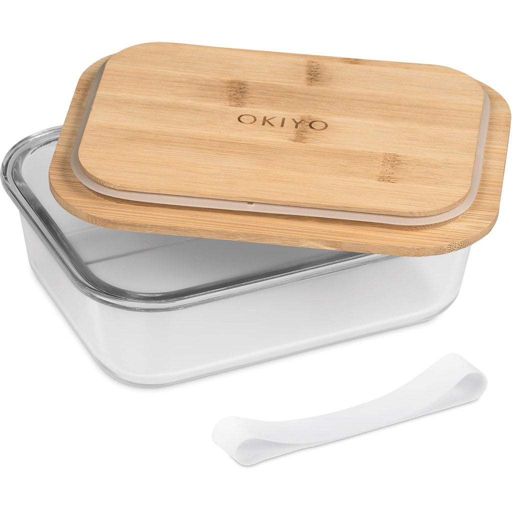 Okiyo Moshi Glass & Bamboo Lunch Box