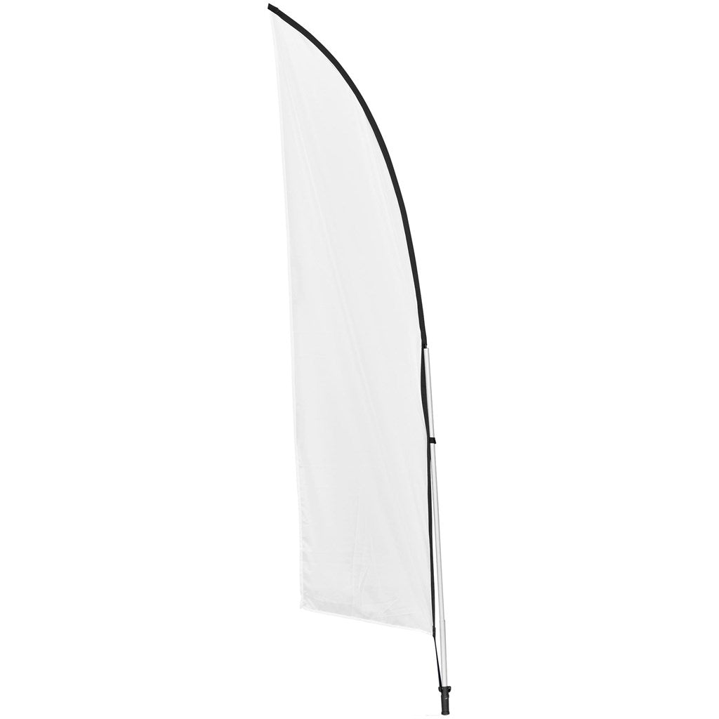 Legend 2M Sublimated Arcfin Double-Sided Flying Banner - 1 complete unit