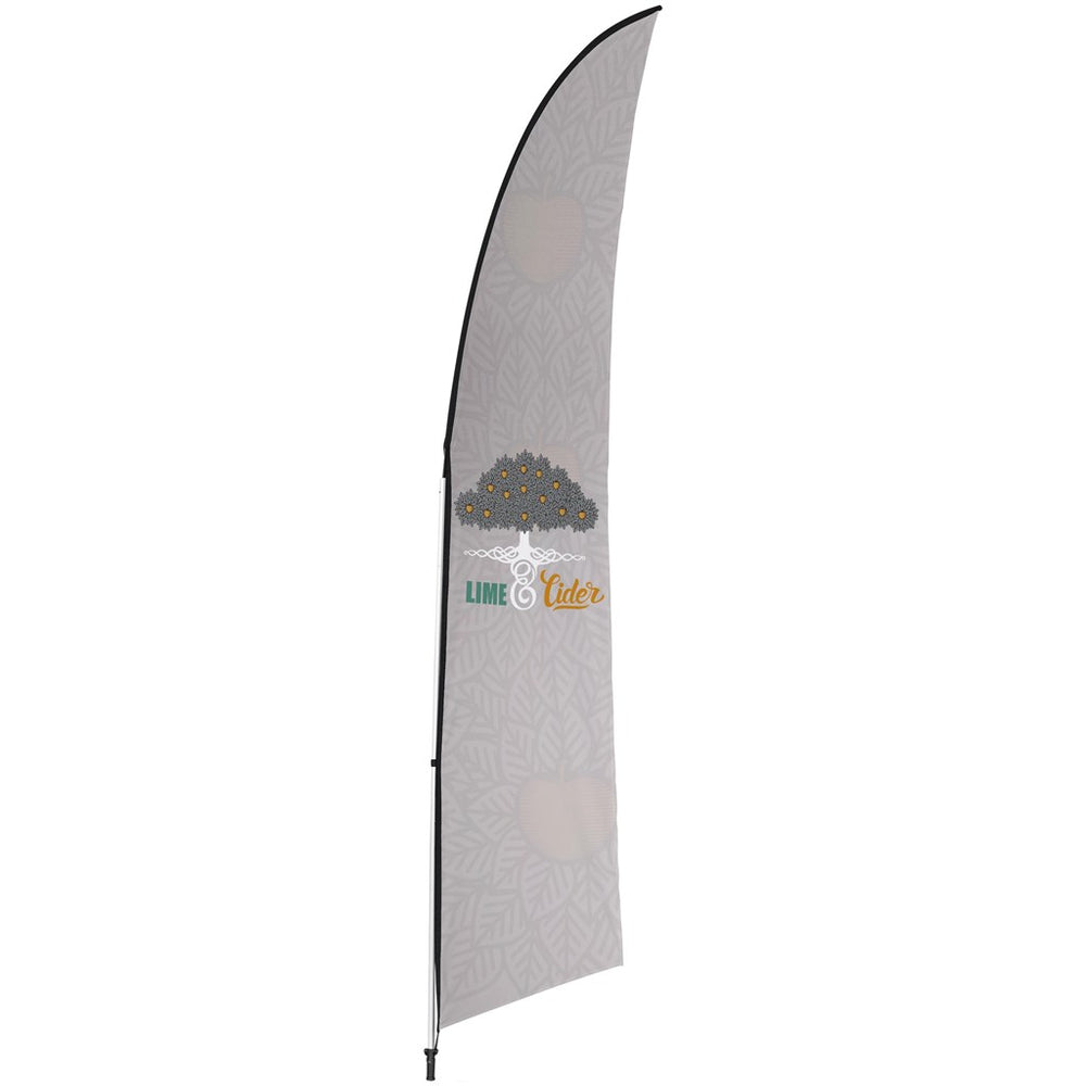 Legend 3M Sublimated Arcfin Double-Sided Flying Banner - 1 complete unit