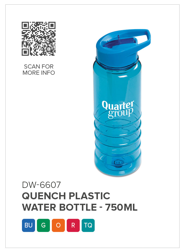 Altitude Quench Plastic Water Bottle - 750ml