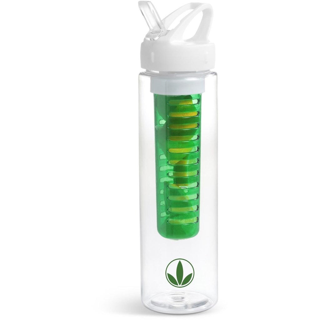 Zest Plastic Infuser Bottle - 750ml - Green