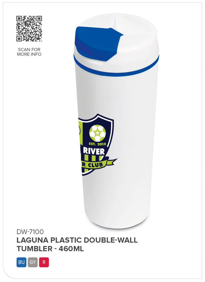 Altitude Laguna Plastic Double-Wall Tumbler - 460ml