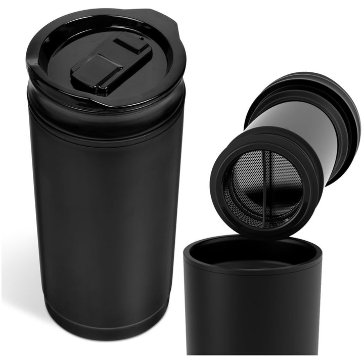 Colombia Plastic Double-Wall Tumbler & Press - 470ml