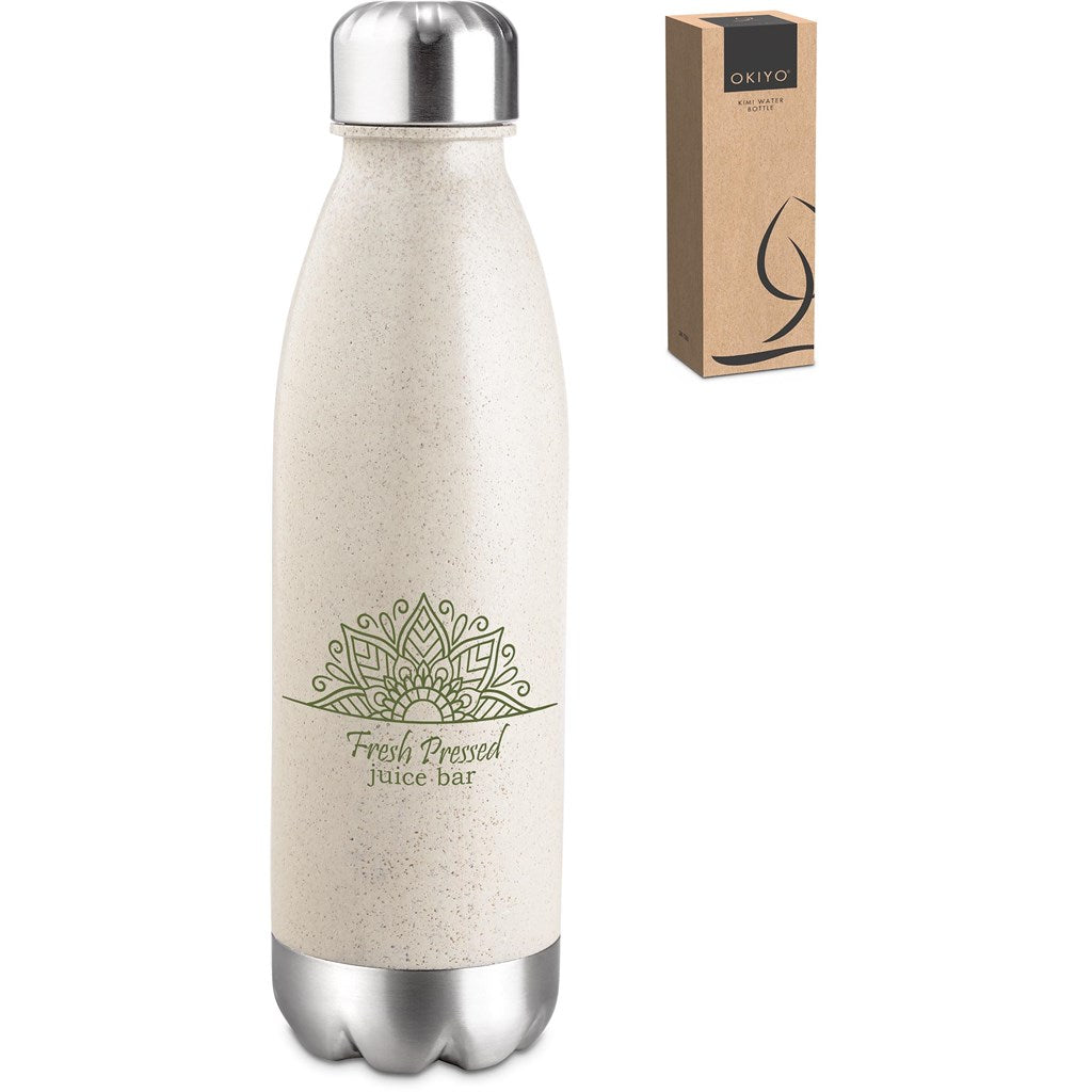 Okiyo Kimi Wheat Straw Water Bottle - 680ml