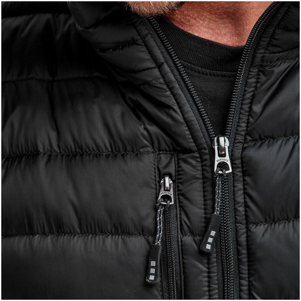 Mens Scotia Light Down Jacket - Black | Corporate Clothing | Just Brand